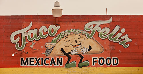 taco sign