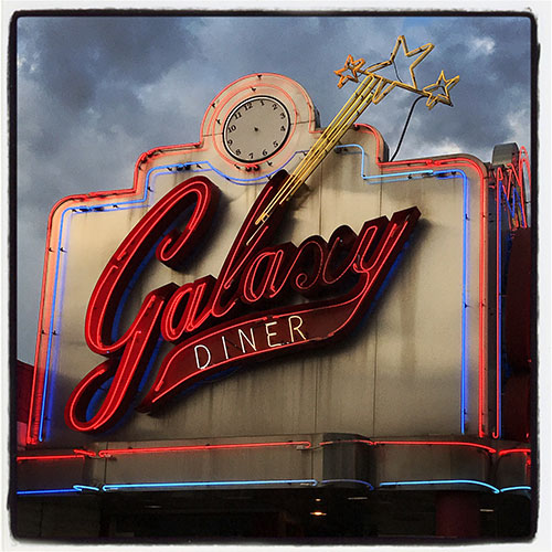 neon diner sign