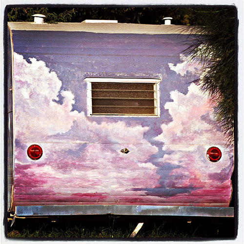 painted trailer
