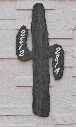 cactus themed sign