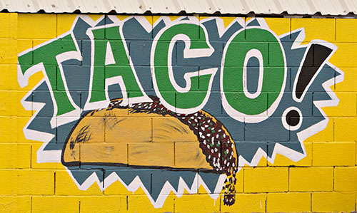 taco sign