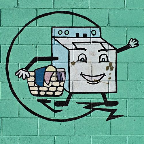 Laundromat sign