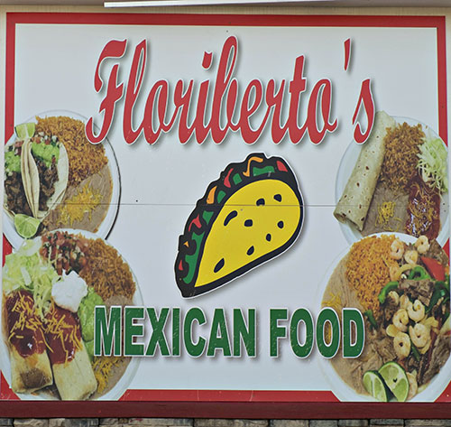 mexican food sign
