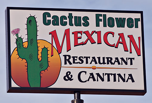 mexican restaurant sign