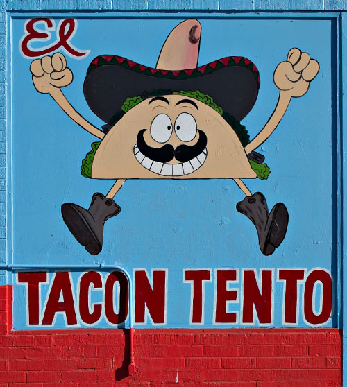 Taco sign